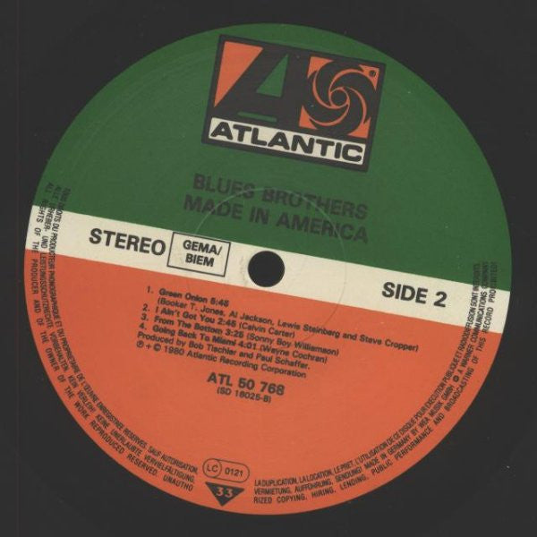 The Blues Brothers : Made In America (LP, Album, RE)