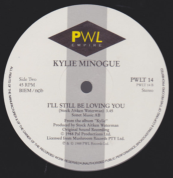 Kylie Minogue : The Loco-Motion (12", Single)