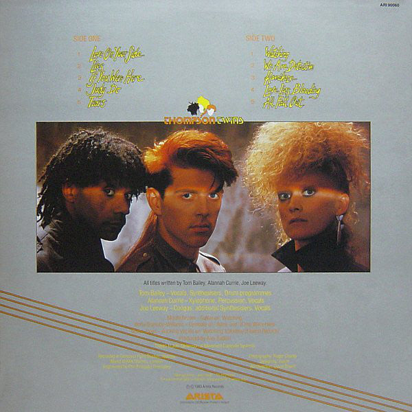 Thompson Twins : Quick Step & Side Kick (LP, Album)