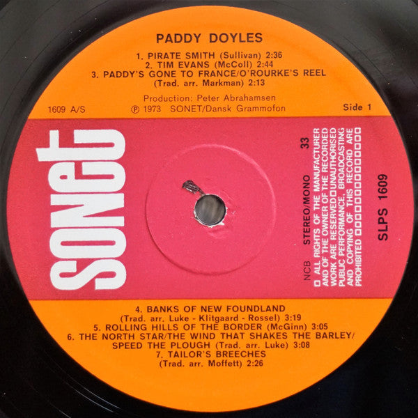 Paddy Doyles : PaddyDoyles 2 (LP, Album)