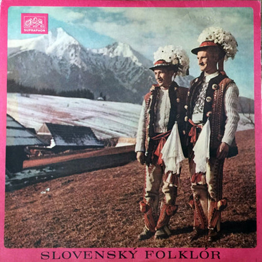 Ľudová Hudba Eugena Farkaša : Slovenský Folklór (LP, Album, Mono)
