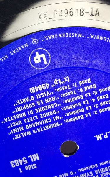 Eileen Farrell : Puccini Arias (LP)