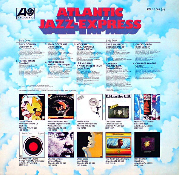 Various : Atlantic Jazz-Express (LP, Comp)