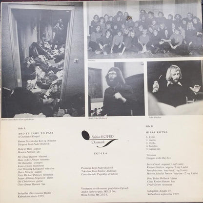 Bent Peder Holbech : Miss Rotna / And It Came To Pass (LP, Album)