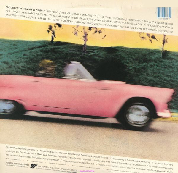 Neil Larsen : High Gear (LP, Album, Ter)