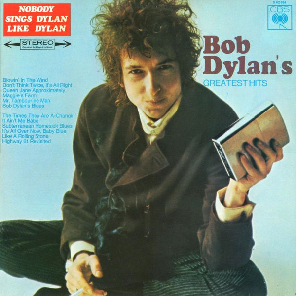 Bob Dylan : Bob Dylan's Greatest Hits (LP, Comp, RE)