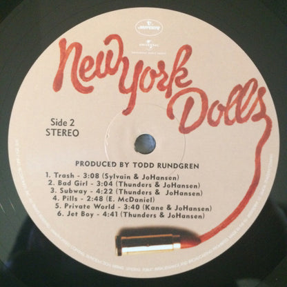 New York Dolls : New York Dolls (LP, Album, RE, 180)