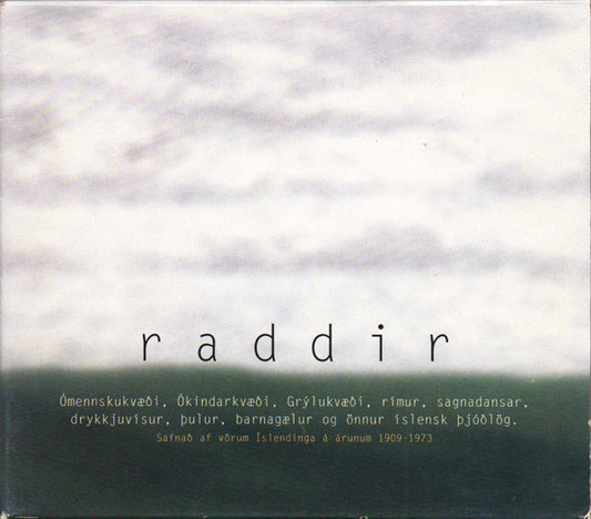 Various : Raddir = Voices (CD, Album)
