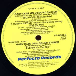 Gary Clail & On-U Sound System : Escape (12", Single)