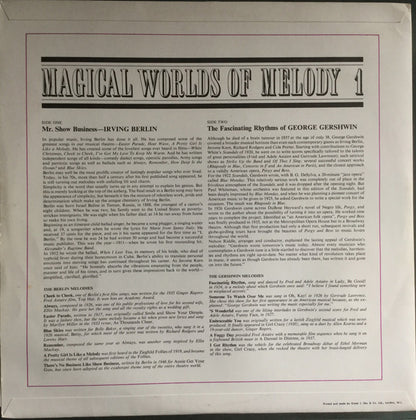 Various : Magical Worlds Of Melodies (10xLP, Comp + Box)