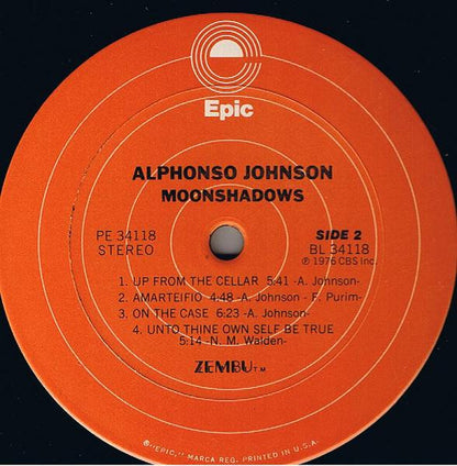 Alphonso Johnson : Moonshadows (LP, Album)