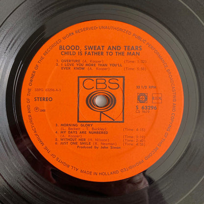 Blood, Sweat And Tears : Child Is Father To The Man (LP, Album, RE)