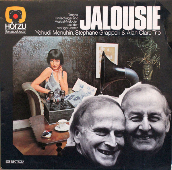 Yehudi Menuhin, Stéphane Grappelli & Alan Clare Trio : Jalousie (LP, Album)