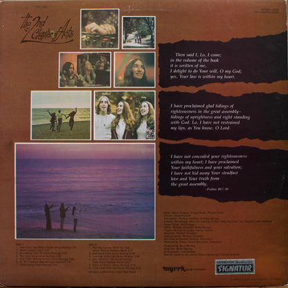 2nd Chapter Of Acts : In The Volume Of The Book (LP, Album)