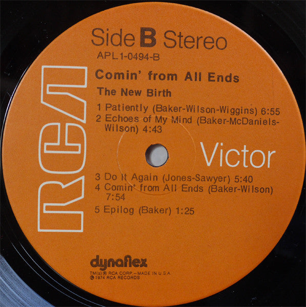 New Birth : Comin' From All Ends (LP, Album, Ind)