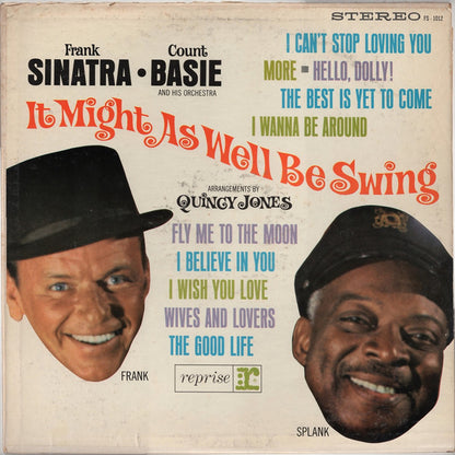 Frank Sinatra • Count Basie Orchestra : It Might As Well Be Swing (LP, Album, Ter)