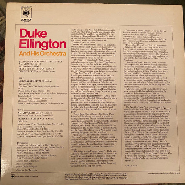 Duke Ellington And His Orchestra : Nutcracker Suite / Peer Gynt Suites Nos. 1 & 2 (LP, Comp, RE)