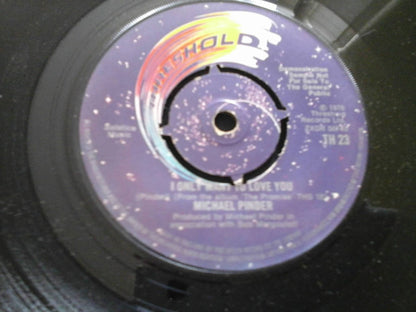 Mike Pinder : Carry On / I Only Want To Love You (7", Promo)