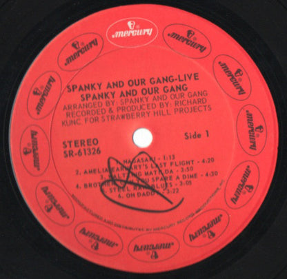 Spanky & Our Gang : Live (LP, Album, Phi)