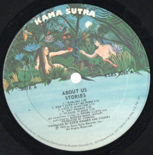 Stories : About Us (LP, Album, RP, Gat)