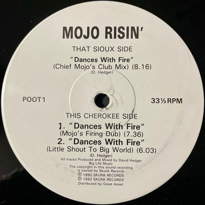 Mojo Risin : Dances With Fire (12")