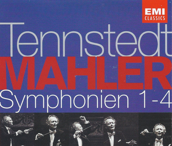 Gustav Mahler, Klaus Tennstedt : Symphonien 1-4 (4xCD, Comp, RM)