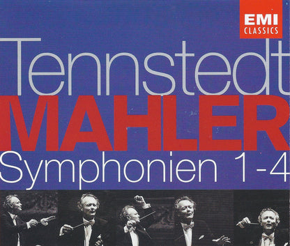 Gustav Mahler, Klaus Tennstedt : Symphonien 1-4 (4xCD, Comp, RM)