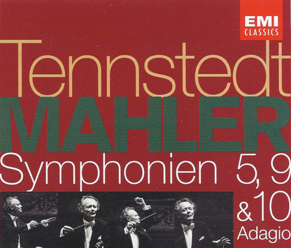 Gustav Mahler, Klaus Tennstedt : Symphonien 5, 9 & 10 Adagio (3xCD, Comp, RM)