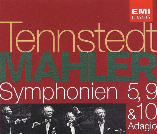Gustav Mahler, Klaus Tennstedt : Symphonien 5, 9 & 10 Adagio (3xCD, Comp, RM)