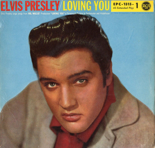 Elvis Presley With The Jordanaires : Loving You Vol.1 (7", EP, S3 )