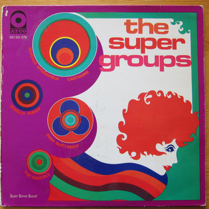 Various : The Super Groups (LP, Comp)