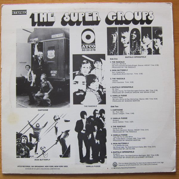 Various : The Super Groups (LP, Comp)