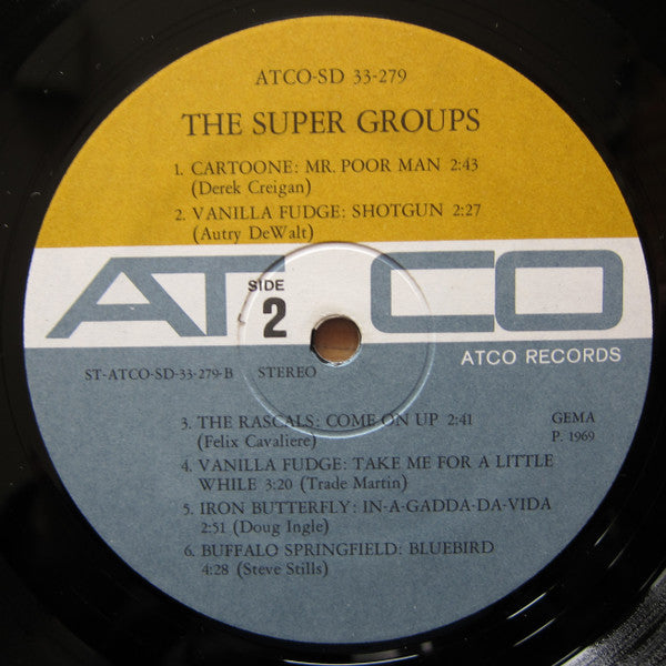 Various : The Super Groups (LP, Comp)