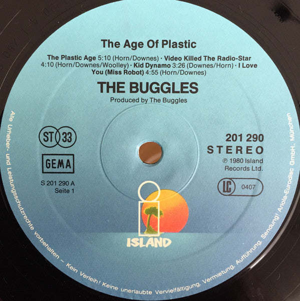 The Buggles : The Age Of Plastic (LP, Album)