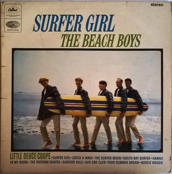 The Beach Boys : Surfer Girl (LP, Album, RE)