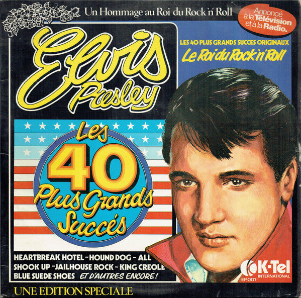 Elvis Presley : Les 40 Plus Grands Succès (2xLP, Comp, Mono, Ltd, S/Edition)