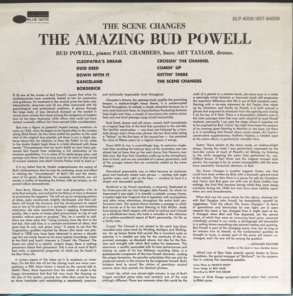 Bud Powell : The Scene Changes, Vol. 5 (LP, Album, RE)