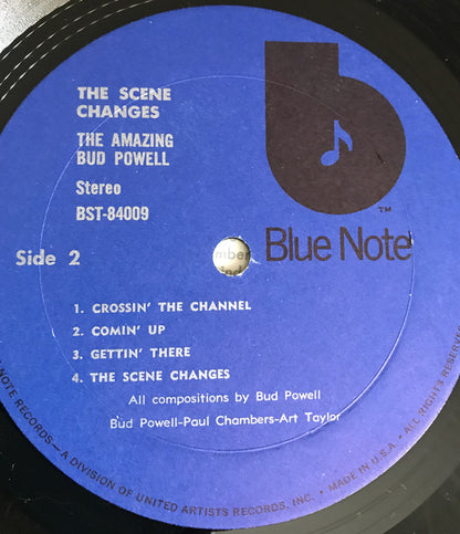 Bud Powell : The Scene Changes, Vol. 5 (LP, Album, RE)