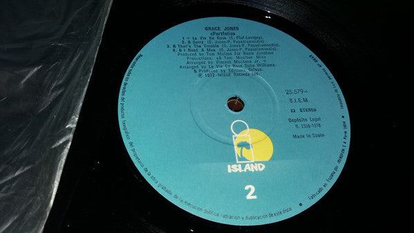 Grace Jones : Portfolio (LP, Album, P/Mixed, Gat)