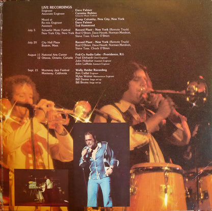 Blood, Sweat And Tears Featuring David Clayton-Thomas : In Concert (2xLP, Album)