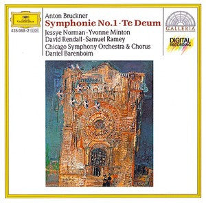 Anton Bruckner / Jessye Norman, Yvonne Minton, David Rendall, Samuel Ramey, Chicago Symphony Orchestra & Chicago Symphony Chorus, Daniel Barenboim : Symphonie No.1 - Te Deum (CD, Album)