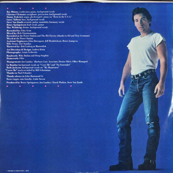 Bruce Springsteen : Born In The U.S.A. (LP, Album, Sun)