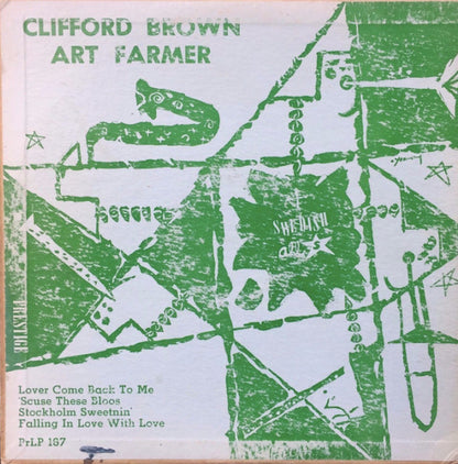 Clifford Brown, Art Farmer And The Swedish All Stars : Cliff Brown Art Farmer And The Swedish All Stars (10", Mono)