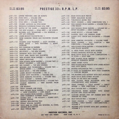 Clifford Brown, Art Farmer And The Swedish All Stars : Cliff Brown Art Farmer And The Swedish All Stars (10", Mono)