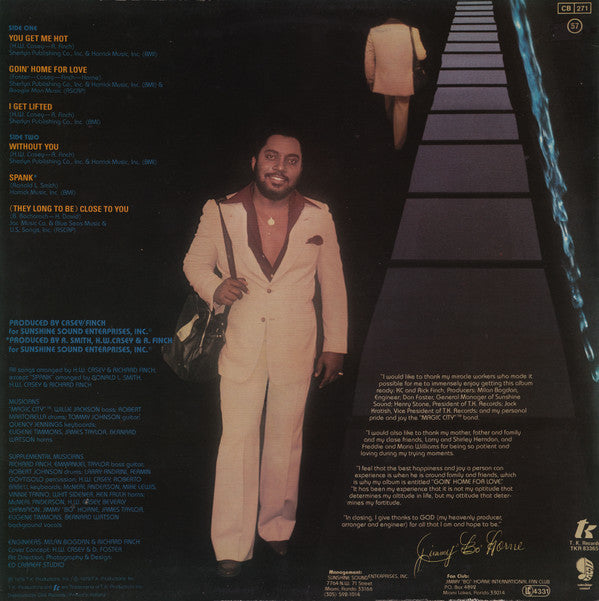 Jimmy "Bo" Horne : Goin' Home For Love (LP, Album)