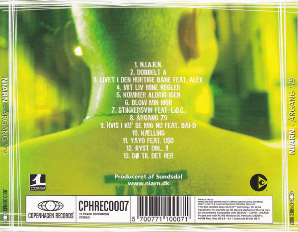 Niarn : Årgang 79 (CD, Album, Copy Prot.)