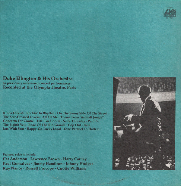 Duke Ellington And His Orchestra : The Great Paris Concert (2xLP, Album, Gat)