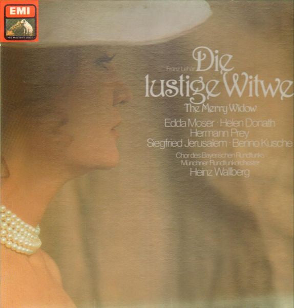 Franz Lehár - Edda Moser, Helen Donath, Hermann Prey, Siegfried Jerusalem, Benno Kusche, Chor Des Bayerischen Rundfunks, Münchner Rundfunkorchester, Heinz Wallberg : Die Lustige Witwe (The Merry Widow) (2xLP, Album + Box)