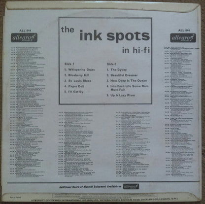 The Ink Spots : The Ink Spots In Hi-Fi (LP, Album)