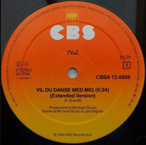 tv-2 : Nå Nå - Vil Du Danse Med Mig (12", Maxi)